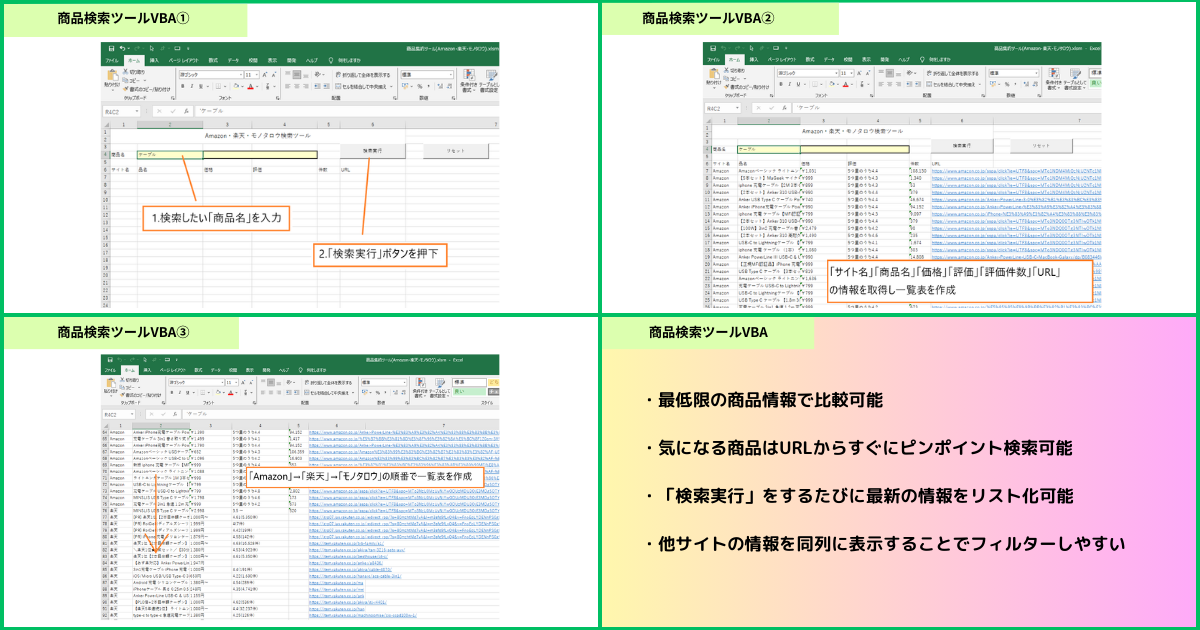 商品検索ツール概要